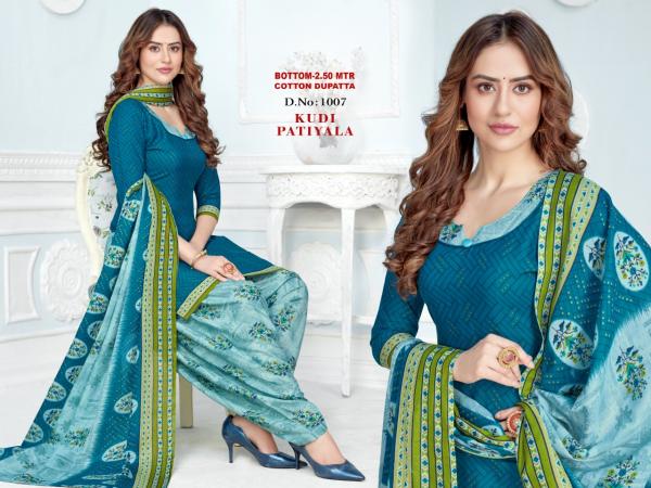 Kudi Patiyala 1 Fancy Cotton Casual Wear Dress Materials 